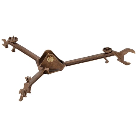 Vestil Multi-Purpose Drum Lifter, Bronze PDL-800-M-BR